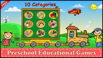 پوستر Preschool & Kindergarten Games