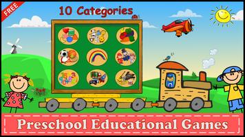 Preschool & Kindergarten Games poster