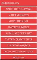 Matching Game:Object & Shapes पोस्टर