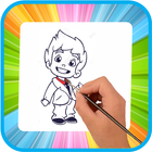 Coloring & Drawing: Paint Paper-Kids Learning Game icon