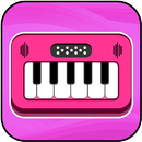Pink Piano Keyboard - Music And Song Instruments APK