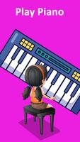 Pink Piano Keyboard - Music And Song Instruments syot layar 1
