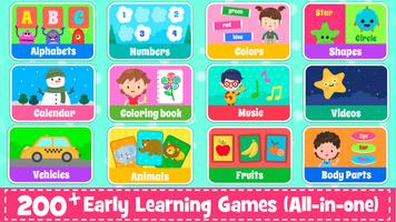 Kids Preschool Learning Games โปสเตอร์