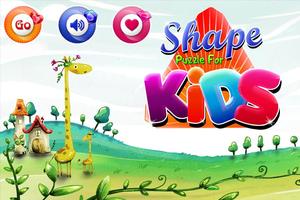 Kids Puzzle for Shape Plakat