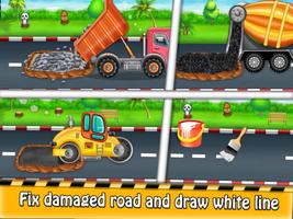 Construction Truck Kids Game imagem de tela 1