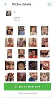 ملصقات اطفال - WAStickersApps imagem de tela 2