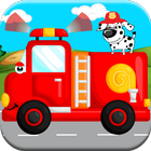 آیکون‌ Firefighters & Fireman! Firetruck Games for Kids