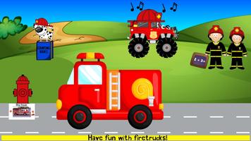 Firefighters & Fireman! Firetruck Games for Kids captura de pantalla 1