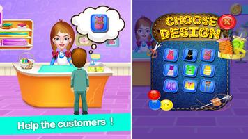 Tailor Stitch: Kids Tailor Dress Up Games imagem de tela 1