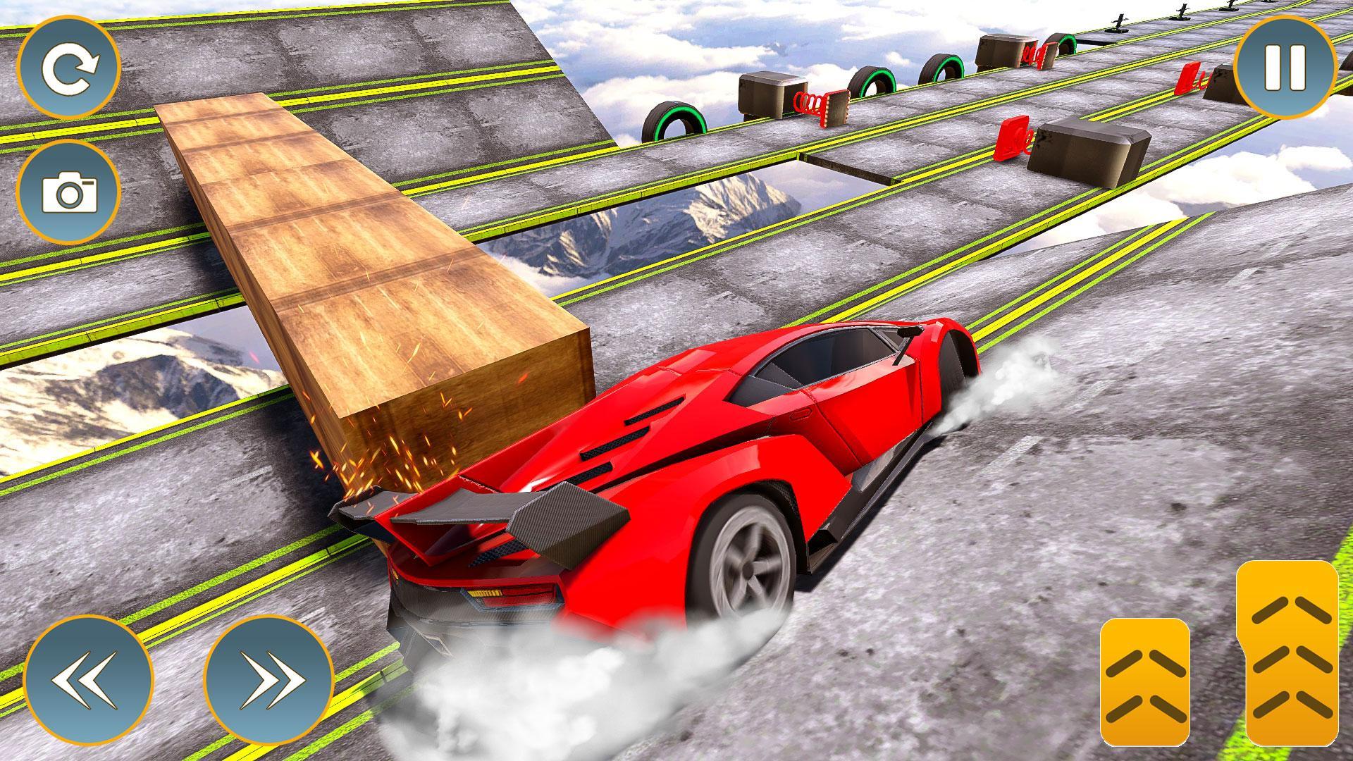 ramp stunt car