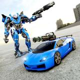 Real Robot Car Transform-Robot Transforming Games-icoon