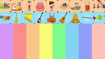 Kids piano app स्क्रीनशॉट 1