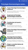 Psicologia Fenomenológica Existencial الملصق