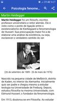 Psicologia Fenomenológica Existencial تصوير الشاشة 2