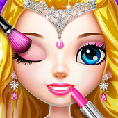 Princess Makeup Salon Zeichen