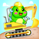 恐竜の車とトラックのゲーム APK
