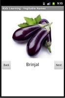 Kids Learning Vegetable Names Screenshot 2