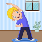 Workout For Kids At Home آئیکن