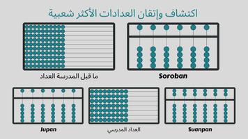تعلم العداد: الكل في واحد الملصق