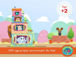 Kids Construction Puzzles syot layar 3