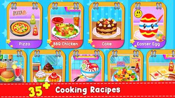 Kids Cooking Games: Fun Games تصوير الشاشة 1