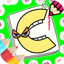 Coloring Alphabet ASMR Monster APK
