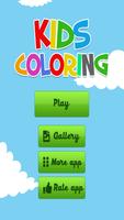 Flower Coloring Book 포스터