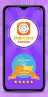 Kids Clock Learning poster