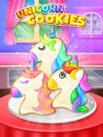 Unicorn Food - Sweet Rainbow Cookies Maker capture d'écran 3