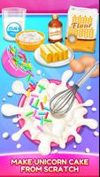 برنامه‌نما Unicorn Food - Cake Bakery عکس از صفحه