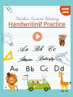 Kids Learn Cursive ABC Writing Cartaz