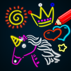 Kids Doodle Glow Drawings APK