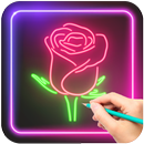 Flower Drawing Step By Step With Mandala Coloring APK