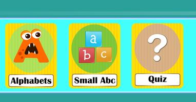 Kids Alphabets learning Game poster