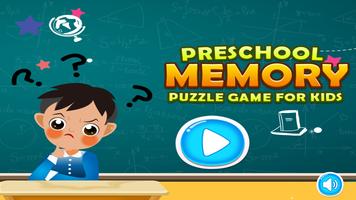 Preschool Memory Puzzle Game poster
