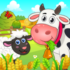 Farm Games For Kids Offline-icoon