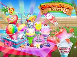 Poster Snow Cone Maker - Frozen Foods