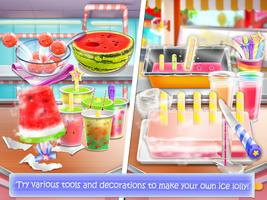 Poster Ice Cream Lollipop Food Games