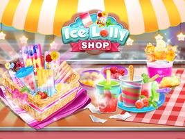 Ice Cream Lollipop Food Games تصوير الشاشة 1