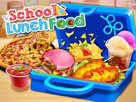 Lunch Maker Food Cooking Games الملصق