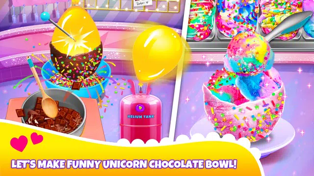 Screenshot 4 for Girl Games: Unicorn Cooking