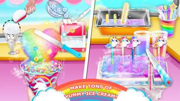 Unicorn Chef Ice Cooking Games تصوير الشاشة 2