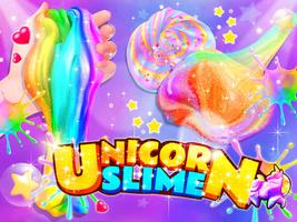 Unicorn Slime Games for Teens الملصق