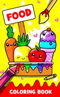 Poster Fruits Coloring