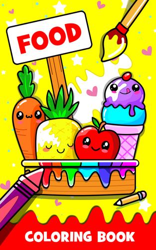كتاب تلوين الفواكه كتاب رسم الطعام للأطفال For Android Apk Download