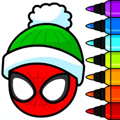 Скачать Superhero Coloring Book Games APK