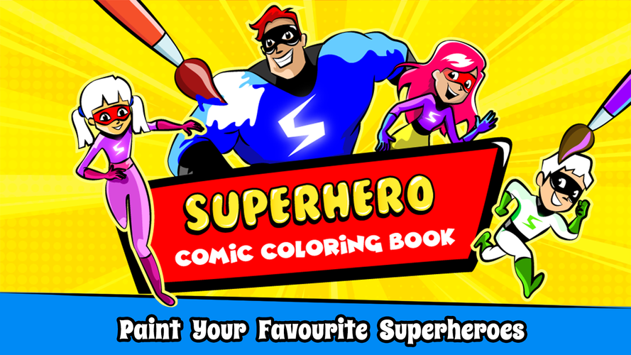 Superhero Coloring Book Game Comics Drawing Book Apk 1 35 Superhero Coloring Book Game Comics Drawing Book Apk 1 35