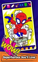 Superhero Coloring Book Games 스크린샷 3