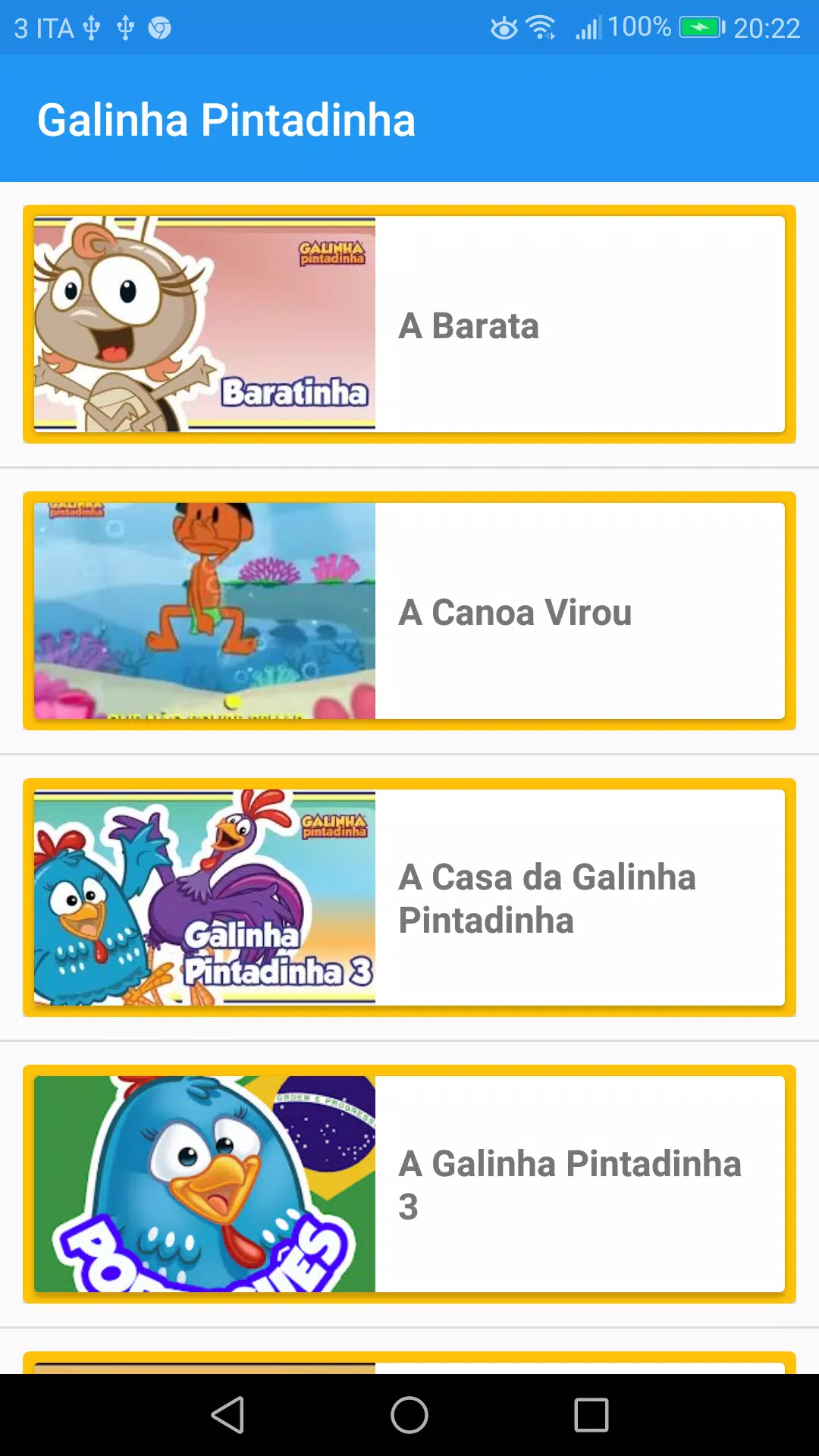 Android용 Galinha Pintadinha e sua Turma - Videos e Musica APK 다운로드