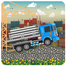 Cargo Mini Trucker Hill: Climb 2D Russian truck APK
